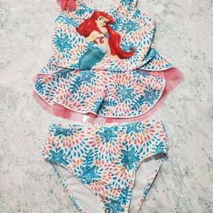 Disney's The Little Mermaid 2 pc Bathing Suit size 3T